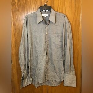 Christian Dior Vintage Chemise Dress Shirt 16 34/35 NWOT
